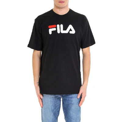 Shop Fila Logo Printed T In Black