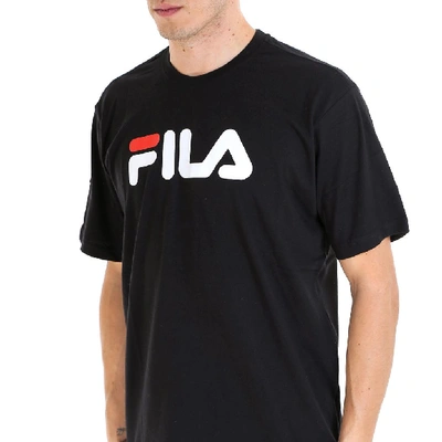 Shop Fila Logo Printed T In Black