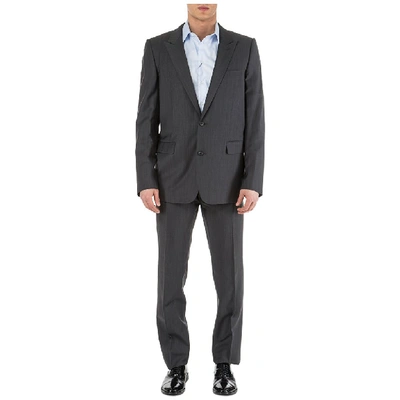 Shop Dior Homme Two Piece Two Toned Patterned Suit In Grey