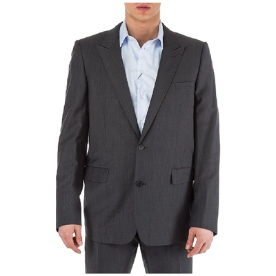 Shop Dior Homme Two Piece Two Toned Patterned Suit In Grey