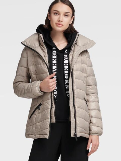 Donna Karan Dkny Women's Packable Quilted Jacket - In Black | ModeSens