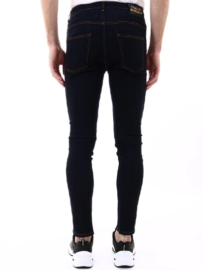 Shop Gucci Skinny Fit Jeans In Blue