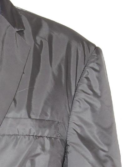Shop Prada Nylon Jacket In Grey