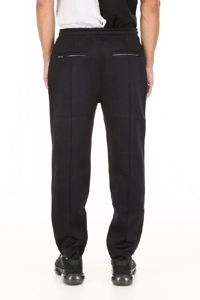 Shop Kenzo Logo Print Sweat Pants In Black