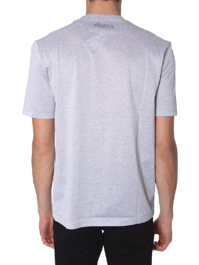 Shop Lanvin Silent Music Print T In Grey