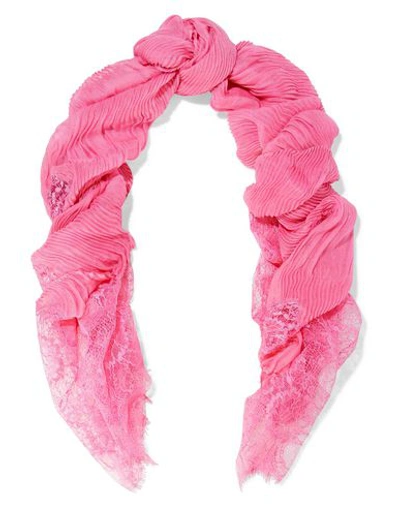 Shop Valentino Scarves In Pink