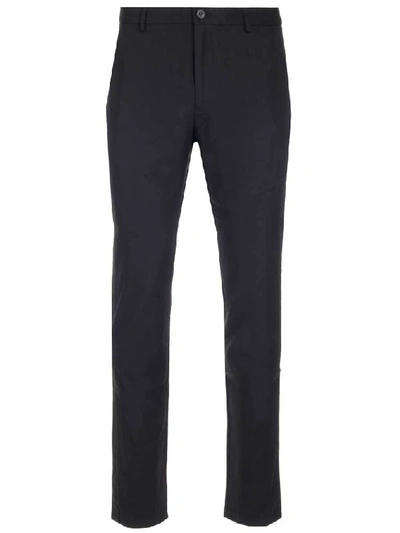 Shop Burberry Classic Slim Fit Chino Pants In Black