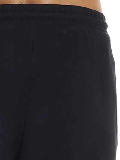 Shop Buscemi Logo Embroidered Sweatpants In Black