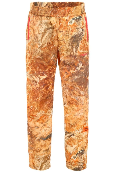 Shop Heron Preston Printed Trousers In Multi