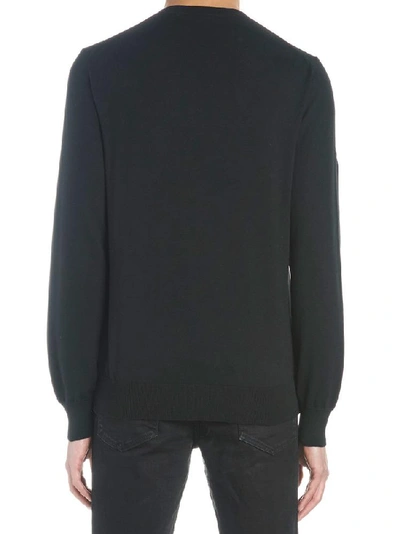 Shop Alexander Mcqueen Skull Sweater In Black