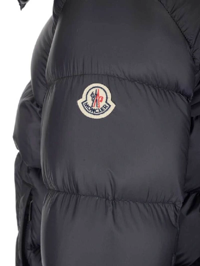 Moncler Willm Hooded Quilted-down Jacket In Blue | ModeSens