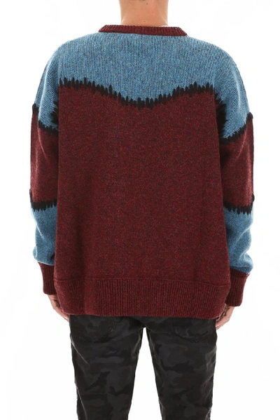 Shop Dsquared2 Cowboy Print Sweater In Multi
