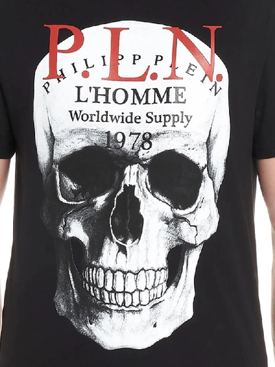 Shop Philipp Plein Printed Skull T In Black