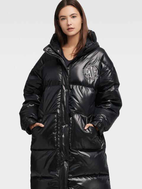 dkny puffer jacket women's