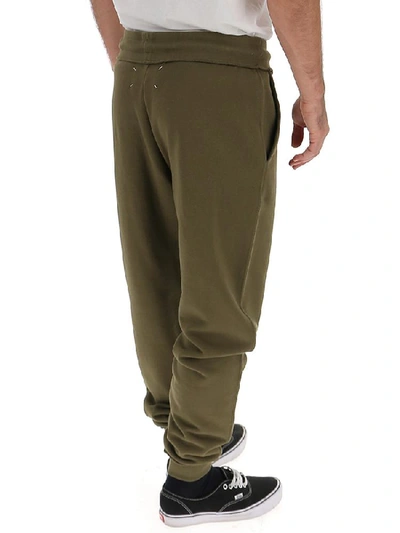 Shop Maison Margiela Stereotype Sweatpants In Green