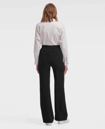 Shop Donna Karan Dkny Women's Wide-leg Sailor Pant - In Black