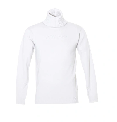 Shop Ambush Logo Turtleneck Sweater In White