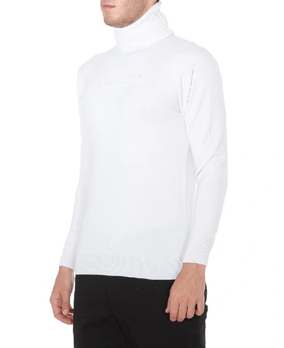 Shop Ambush Logo Turtleneck Sweater In White