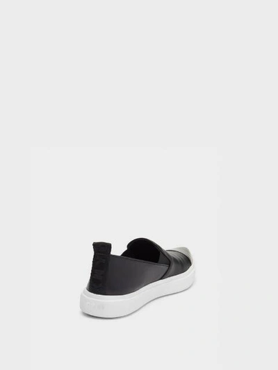 Shop Donna Karan Dkny Women's Mallory Slip-on Sneaker - In Black
