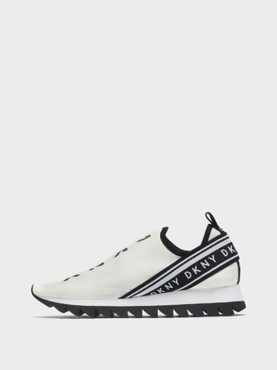 Shop Donna Karan Abbi Slip-on Sneaker In White