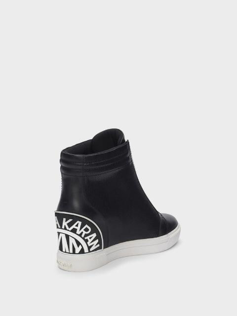 dkny connie wedge sneaker
