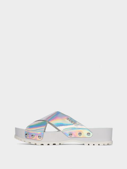 dkny wave platform sandals