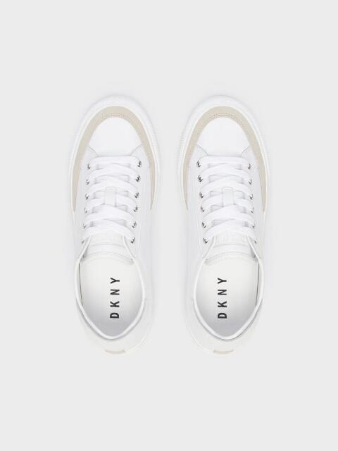 dkny sneakers white