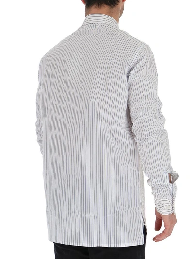 Shop Golden Goose Deluxe Brand Striped Shirt In White