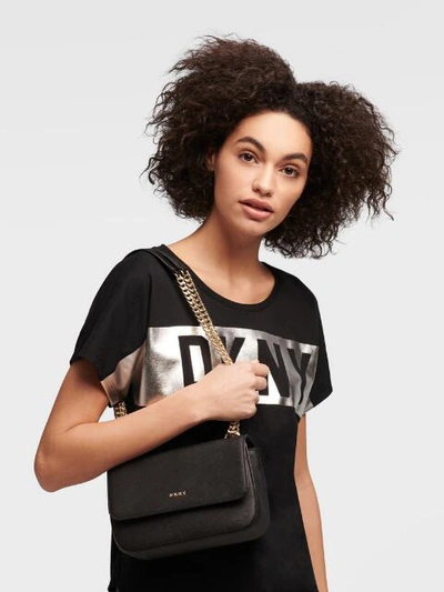 Dkny medium discount flap shoulder bag