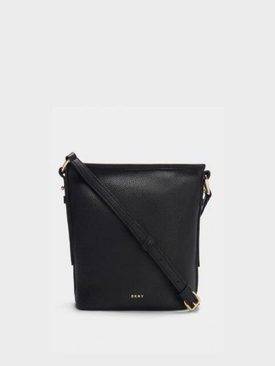 Donna Karan Dkny Women s Marcy Pebbled Leather Bucket Bag In Latte ModeSens