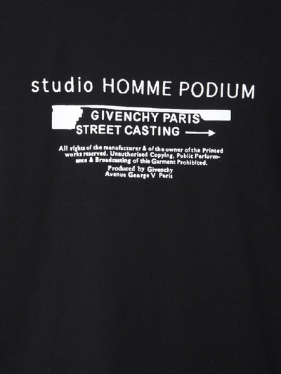 Shop Givenchy Printed T In Black