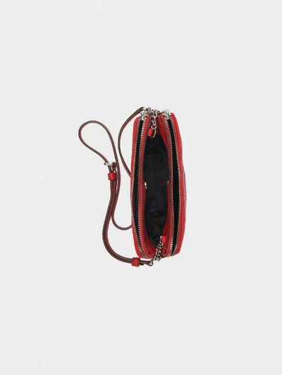 Shop Donna Karan Dkny Women's Allen Leather Camera Bag - In Rouge