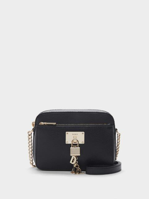 donna karan leather crossbody bag