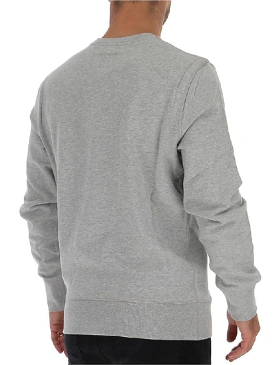 Shop Alexander Mcqueen Logo Embroiderd Sweatshirts In Grey