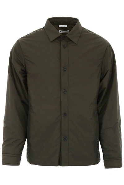 Shop Jil Sander Button In Green