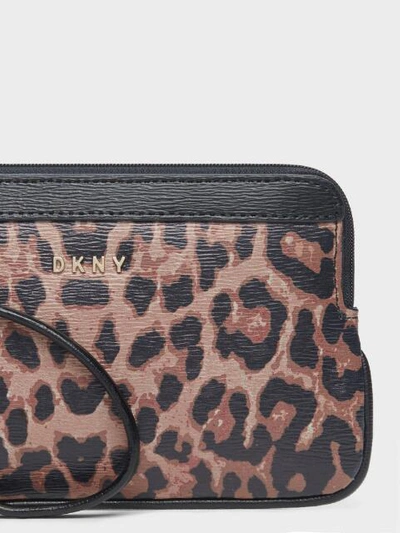 Shop Donna Karan Dkny Women's Item Wristlet - In Printed Leopard
