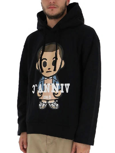 Shop Ih Nom Uh Nit Graphic Print Hoodie In Black