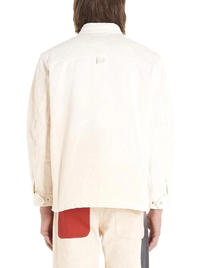 Shop Diesel Red Tag Oversize Shirt In White