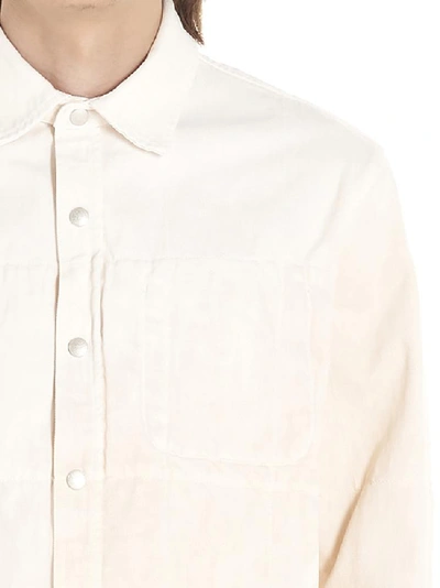 Shop Diesel Red Tag Oversize Shirt In White
