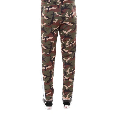 Shop Palm Angels Camouflage Logo Track Pants In Multi