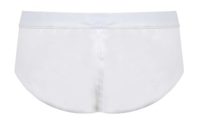 Shop Dolce & Gabbana Underwear Logo Wasitband Boxers In White