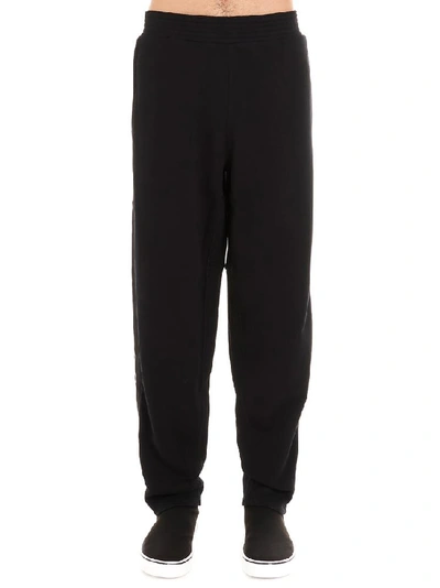 Shop Givenchy Logo Trim Sweatpants In Black