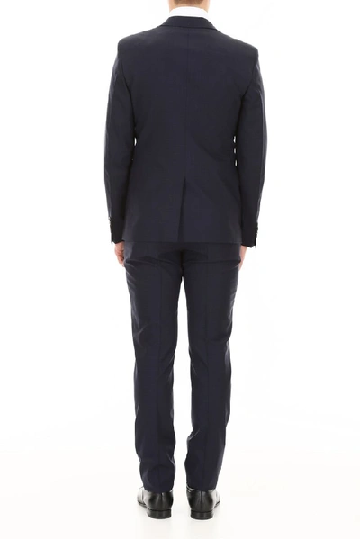 Shop Prada Techno Classic Suit In Navy