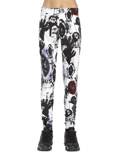 Shop Comme Des Garçons Homme Deux Comme Des Garçons Homme Plus Printed Leggings In Multi