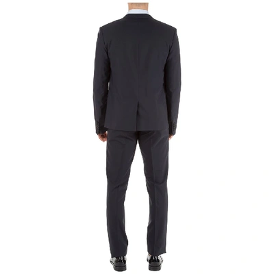 Shop Dior Homme Two Piece Suit In Blue