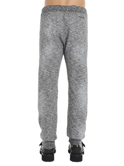 Shop Dsquared2 Icon Print Jogger Pants In Grey