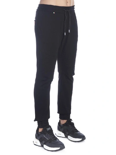 Shop Philipp Plein Biker Sweatpants In Black