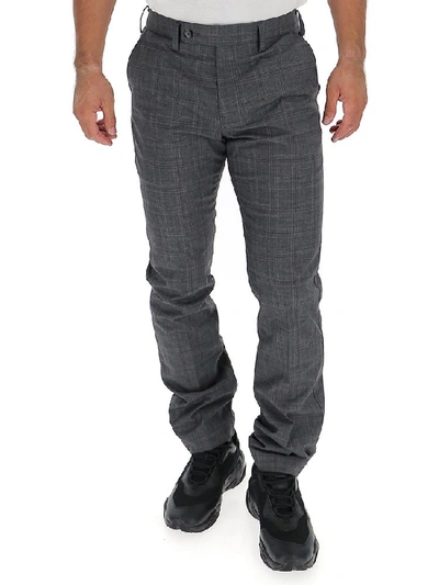 Shop Junya Watanabe Fitted Pants In Grey