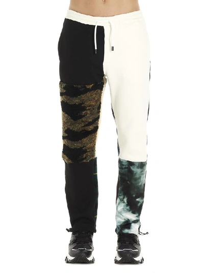 Shop Buscemi Contrasting Panelled Track Pants In Multi