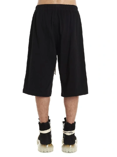 Shop Rick Owens Karloff Drawstring Shorts In Black